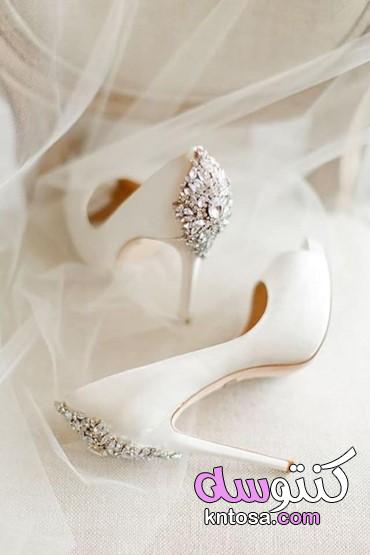 بالصور: أشكال مختلفة لأحذية العروس,جزم عرائس مطرزه ومزينه بالورود, اجمل الاحذيه للعروسه kntosa.com_01_19_156