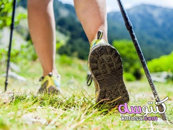 انواع المشي وأهم فوائده ومدى تأثيره على مناطق الجسم المختلفة kntosa.com_01_19_156