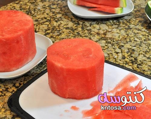 اصنع طبقة من كعكة البطيخ الوطنية ،كيكة البطيخ انستقرام 2022 kntosa.com_01_21_162