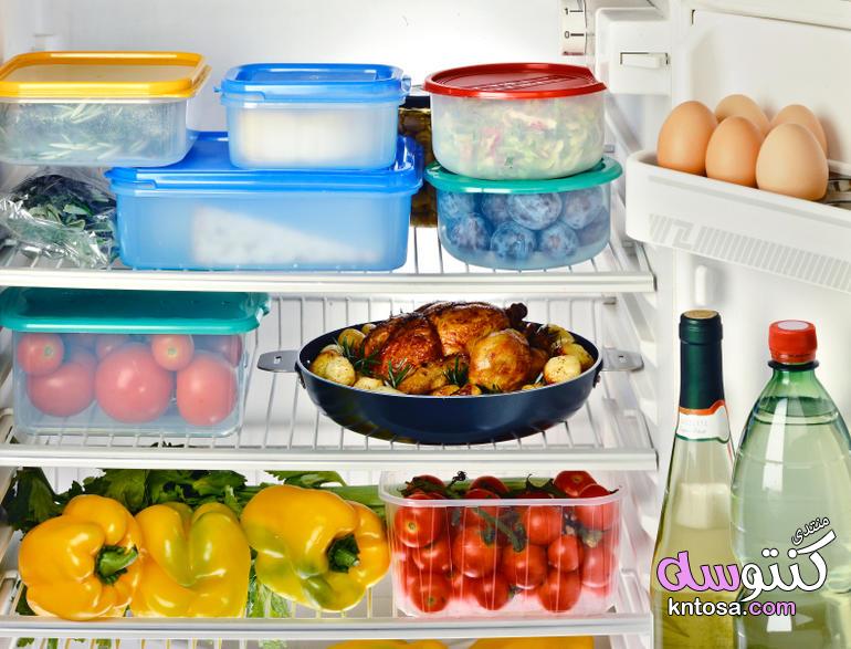صور أفكار لترتيب ثلاجتك,اروع تنظيف وترتيب الثلاجة ️منظمات بلاستكية ️أفكار ️نصائح,طريقة ترتيب الثلاجة kntosa.com_02_18_154