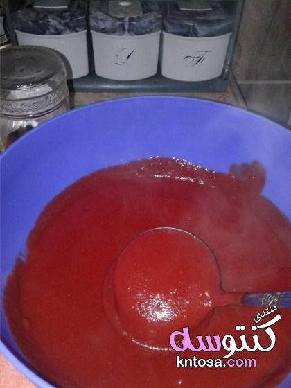 طريقة عمل صلصة الطماطم بالبنجر روعة,طريقة عمل الصلصة الجاهزة,صلصه طماطم بيتي احلي من الجاهزه kntosa.com_02_19_155