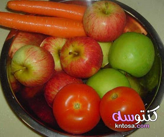 عصير التفاح مع الطماطم والجزر وحافظي علي رشاقتك kntosa.com_02_19_156
