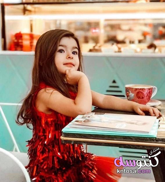 صورة طفلة بنوتة جميلة,صور الطفله السورية الجميله مايا,صور طفلة صغيرة تنافس الفاشينستا على الانستغرام kntosa.com_03_19_155