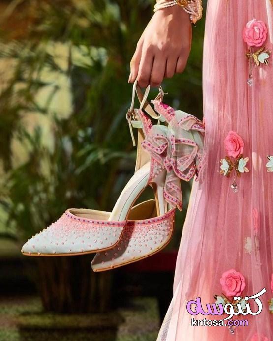 شوزات الافراح الشيك للعروسة الشيك أحذية العروسة موضة2019 kntosa.com_03_19_156