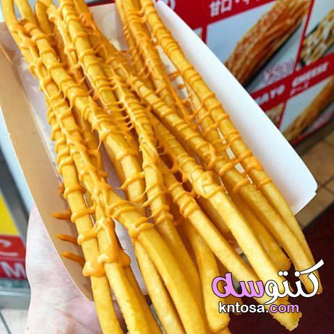 شاهد أطول بطاطس محمرة,أطول اصابع من البطاطس المقليه,مطعمً في اليابان يقدم البطاطس مقلية طويلة جدا kntosa.com_04_19_156