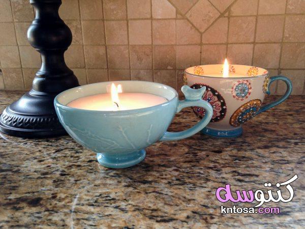 Cup of Candles,إصنع شمعة من ألوان الشمع,صناعه الشموع بالصور,صنع الشمع المعطر kntosa.com_04_19_156