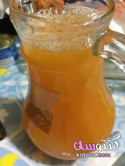 حلقومة الفنجان السورية بالمندرين,حلقومة بعصير البرتقال الطبيعي مذاق رووعة kntosa.com_05_19_155