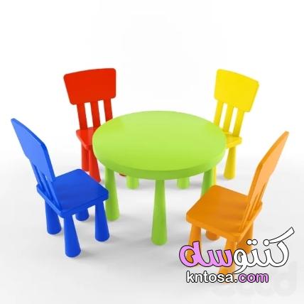 تصاميم مكاتب الأطفال بأفكار عملية,صور تصميمات مقاعد أطفال,طاولات ملونة للاطفال kntosa.com_05_19_156