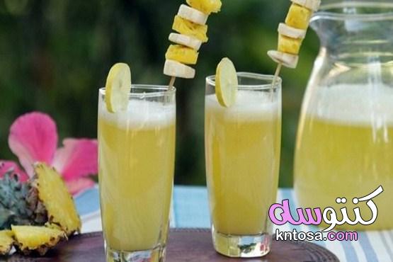 عصير اللمون الهندي والاناناس، عصير الليمون الهندي او الجريب فروت الصحي kntosa.com_05_19_156
