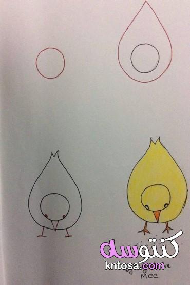 تعليم الرسم للاطفال المبتدئين,تعليم الرسم للاطفال بطريقة سهلة,رسم اطفال صغار kntosa.com_06_19_157