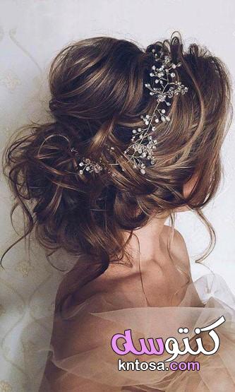اجمل تسريحات الشعر لعام 2020،أحدث تسريحات شعر للعروس 2020 يجعلهم ملكات جمال في يوم عرسهم kntosa.com_06_20_157