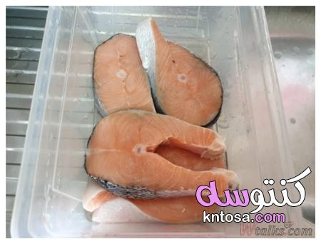 سمك السلمون مع البطاطا في صلصة دسم kntosa.com_06_20_157