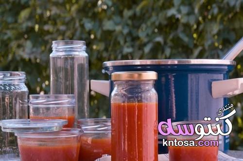 طريقه حفظ معجون الطماطم ، كيف احفظ معجون الطماطم لفتره أطول kntosa.com_07_19_155
