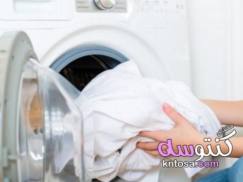 كيف تغسل الملابس البيضاء ،خطوات ازالة البقع من الملابس البيضاء kntosa.com_07_19_155