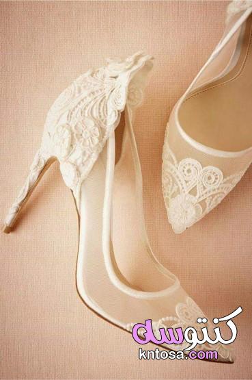 احذية عرايس بيضاء ,جزم افراح للعرايس,جزمه فرح , أحذية وصنادل,أحذية الزفاف لموسم 2020 kntosa.com_07_19_156