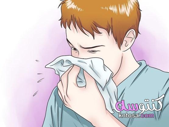 كيفية التخلص من الرشح الضغط والتدليك والغسل استخدام منديل ورقي استخدام علاج موضعي علاج الأنفلونزا kntosa.com_07_19_157