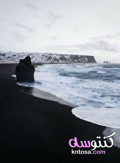 الشَاطئ الأسَود في أيسلندا ، شَاطئ الحُزن الأنيق kntosa.com_07_21_161