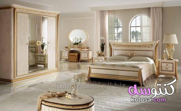 أجمل تصاميم غرف النوم الكلاسيك بالصور 2020 kntosa.com_08_19_156