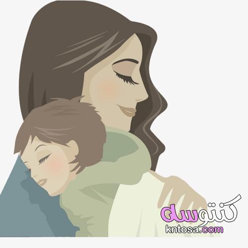 صورة ام مع طفلتها رسم روعه 2022 kntosa.com_08_22_164