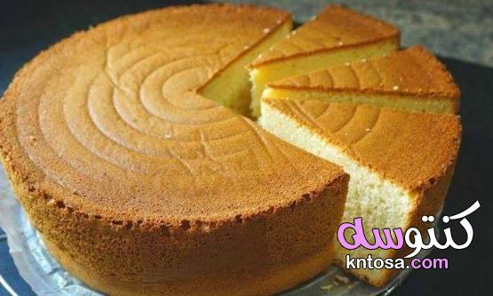 طريقة عمل الكيكة العادية والإسفنجية الكيكة السادة الكيكة العادية الكيكة الهشة 2020 kntosa.com_09_19_157