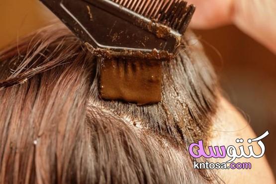 لوني شعرك بلون جذاب بملعقة حنة اصبغي شعرك بنفسك في المنزل في دقائق kntosa.com_09_21_161