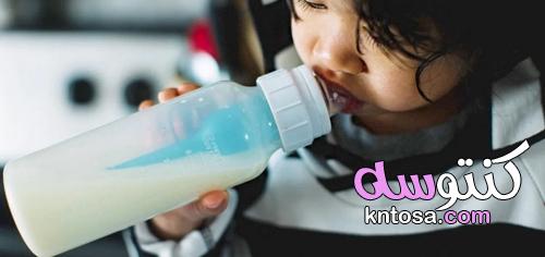 متى يشرب الطفل الحليب العادي kntosa.com_09_21_163