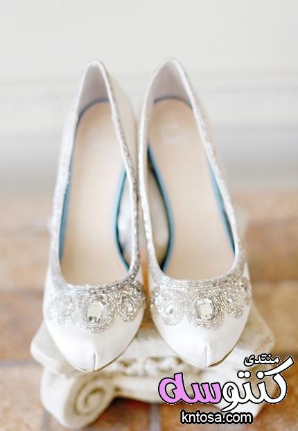 احذية عرايس فخمة،اجمل احذية للعروس2019،موضة جزم للعروس2019,اشيك موديلات الجزم للعرايس,صور اشكال جزم kntosa.com_10_18_154