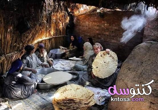 البتاو خبز الصعيد من أيام الفراعنة ،مكونات العيش البتاو،طريقة عمل العيش البتاو kntosa.com_10_20_160