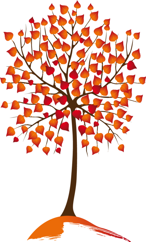 سكرابز اشجار الخريف Autumn Trees Clipart,سكرابز اوراق الشجر في الخريف،سكرابز اشجار الخريف2019 kntosa.com_11_18_154