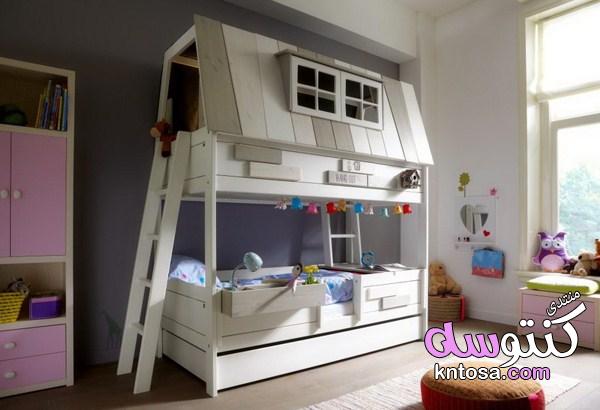 كيفية تزيين غرف الاطفال باشياء بسيطة,افكار لتزيين غرف الاطفال بنات,غرف نوم اطفال بسيطة وغير مكلفة kntosa.com_11_19_154