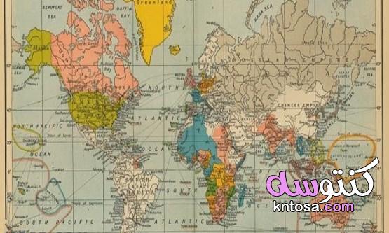 أول من رسم خريطة العالم