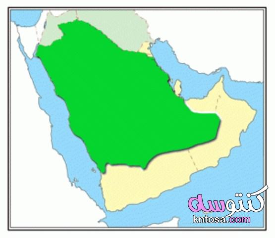 خريطة المملكة العربية السعودية صماء kntosa.com_11_22_164