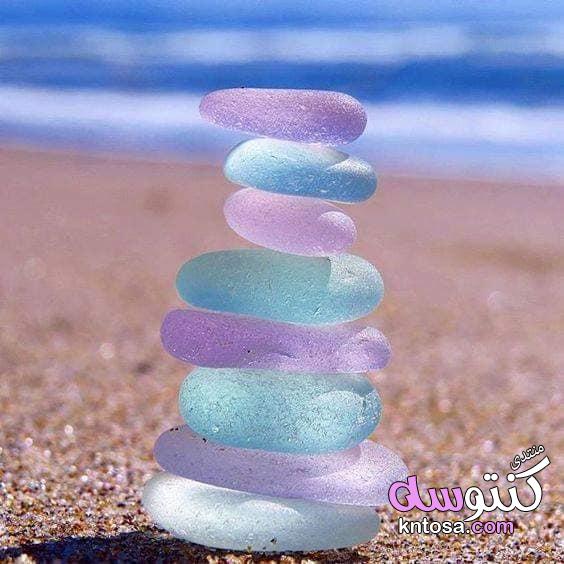 شواطئ بـ احجار زجاجية,صور شاطئ بأحجار كريمة ملونة,شواطئ بـ احجار زجاجية فـ جعل منها مظهرًا خلابًا kntosa.com_12_19_154