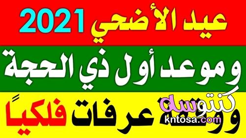 معرفة أول أيام عيد الأضحى 2021 في مصر .. موعد عيد الاضحى المبارك ووقفة عرفات kntosa.com_12_21_162
