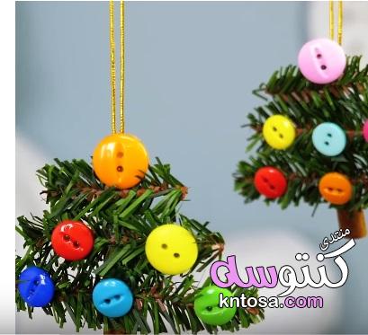 اجمل شجرة كريسماس ممكن تعمليها بأقل تكلفة وبمكونات طبيعية2019,عيد الميلاد بأقل التكاليف بالصور kntosa.com_13_18_154