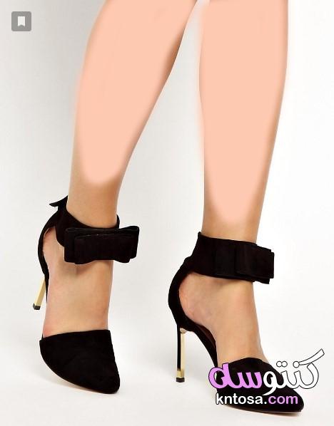 افخم احذية الكعب العالي باللون الاسود،احذية كعب عالي باللون الاسود فخمة وانيقة | Black heels collect kntosa.com_13_20_160