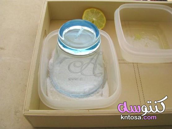 طريقة رائعة لتزيين كاسة العصير " تنفع لجميع أنواع العصير " ،زخرفة الزجاج الصقيع kntosa.com_13_21_161