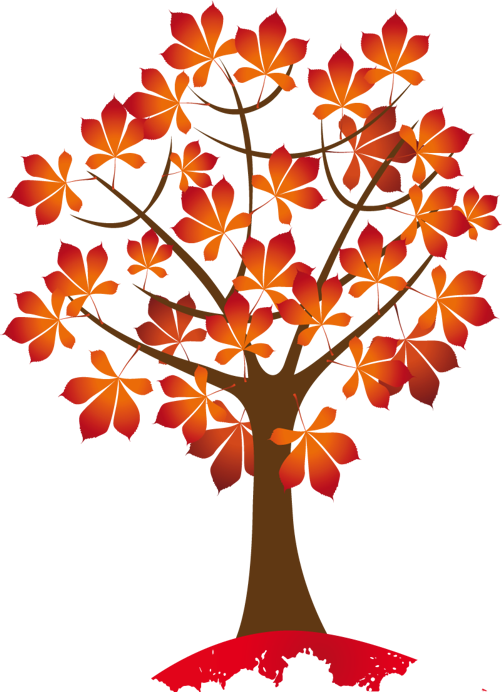   PNG   ,    2019 Autumn Trees Clipart