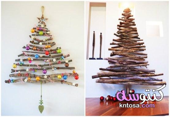 15 فكرة إبداعية لعمل شجرة كريسماس عيد الميلاد المثالية 2021 kntosa.com_14_20_160