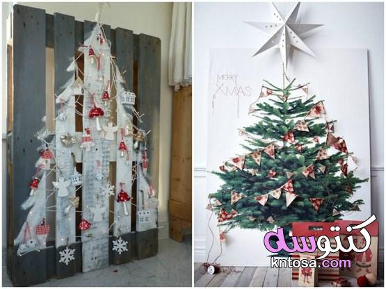 15 فكرة إبداعية لعمل شجرة كريسماس عيد الميلاد المثالية 2021 kntosa.com_14_20_160
