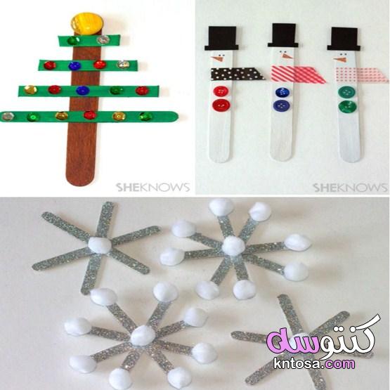 15 زينة رائعة للكريسماس يمكنك صنعها مع أطفالك 2022 kntosa.com_14_20_160
