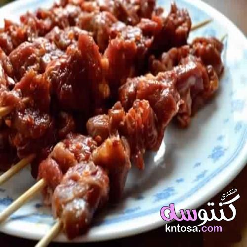 طريقة عمل شيش طاووق,شيش اللحم على الطريقة الصينية بالصور kntosa.com_15_19_155