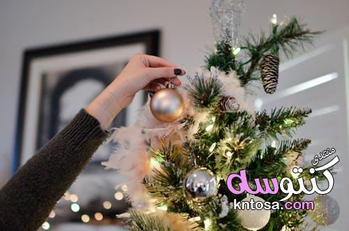 اشكال جميله لشجرة الميلاد2019,شجرة الكريسماس زينة راس السنة,ديكور شجرة عيد ميلاد kntosa.com_16_18_154
