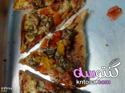 طريقة عمل البيتزا بالفراخطريقة عمل عجينة البيتزا,,طريقة عمل عجينة البيتزا بعشر دقائق,البيتزا 2019 kntosa.com_16_19_155