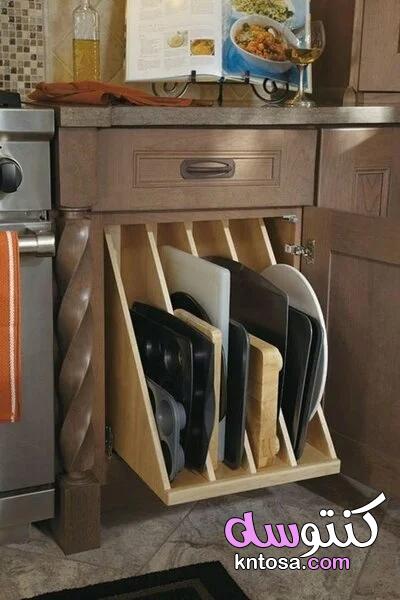 افكار للمطابخ الصغيرة جدا , استغلال مساحة المطبخ الصغير , حيل للاستفادة من جميع مساحات المطبخ kntosa.com_16_19_156