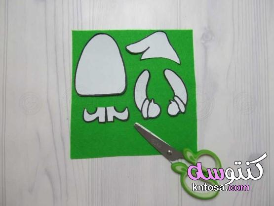 كيف نصنع مهرج،طريقة عمل الأراجوز للاطفال بقماش الجوخ،عمل مهرج خطوة بخطوة للاطفال kntosa.com_16_20_160