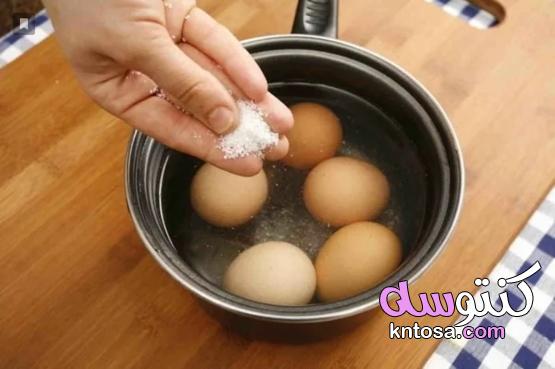 مكون من خزانة المطبخ يضاف عند سلق البيض لتجنب متاعب تقشير البيض kntosa.com_16_21_161