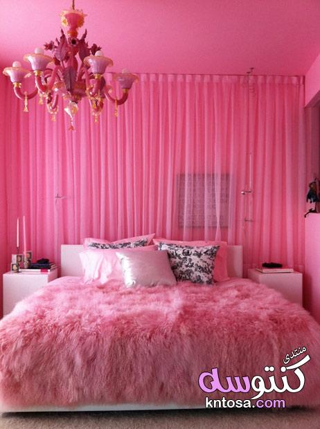 ديكورات باللون الوردى الناعم,روعة الوردي في اركان منزلك,ديكورات جميلة باللون الوردي2019 kntosa.com_17_19_154