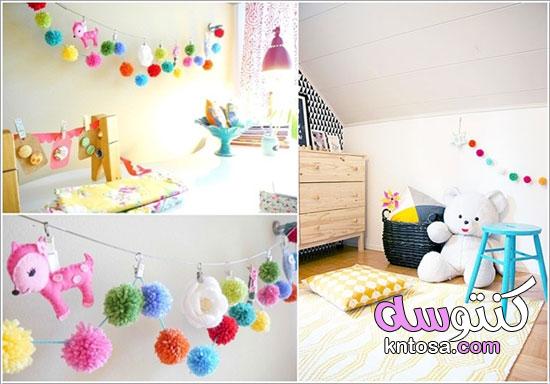كيفية تزيين غرف الأطفال، اهم افكار لتجمل غرفة طفلك 2020 نصائح ديكور لتصميم غرف الأطفال بشكل رائع kntosa.com_17_19_156