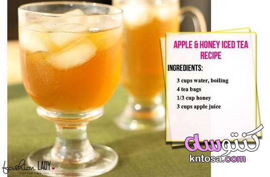 طريقة سهلة لعمل شاي مثلج،طريقة عمل الشاي المثلج (آيس تي)،العطش، التبريد وصفات الشاي المثلج kntosa.com_17_20_158